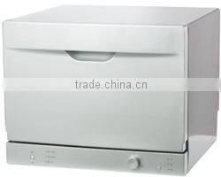 6 Sets mini dishwasher machine countertop dishwasher