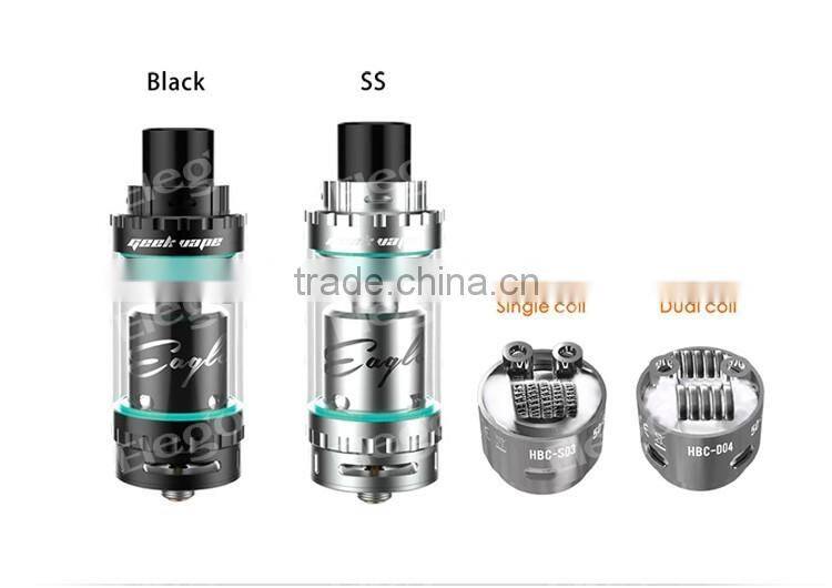 2016 Wholesale Genuine Geekvape Eagle Tank with Top Airflow Elego Stock