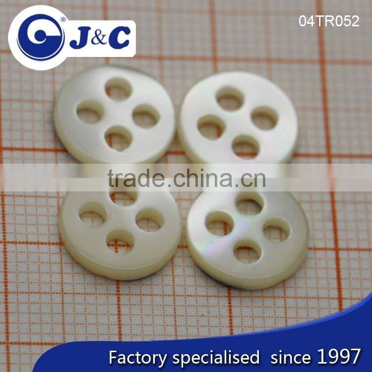 J&C 5 holes Trocas shell buttons for fashion shirt.TR051,052