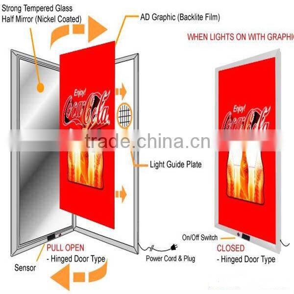 Acrylic Magic mirror led light box