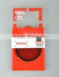 Massa77mm super slim multi coated water proof MRC CPL camera filter