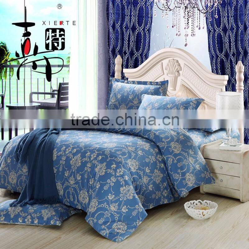 Plain style high quantity 100% cotton printed bedding sets