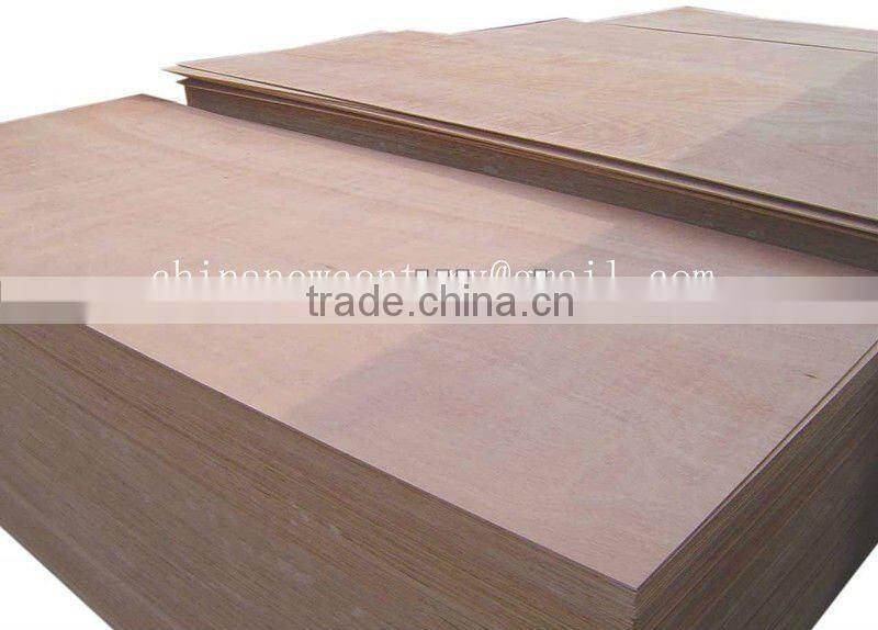 Okoume/Bintangor/Keruing/pencil ceder veneer faced commercial plywood,furniture grade plywood