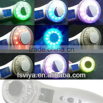LW012 Popular LCD 7 color photon LED skin rejuvenation ultrasonic
