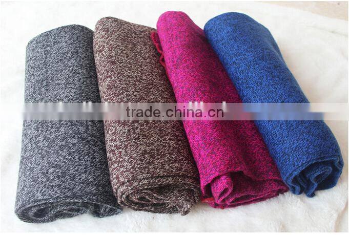 New Design Winter Unisex Women Men Fashion Wool Knitted Scarf