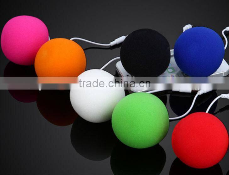 Novelties 2014 Mini Mobile Phone Speaker 3.5mm Jack Mobile Mini Speaker For Iphone