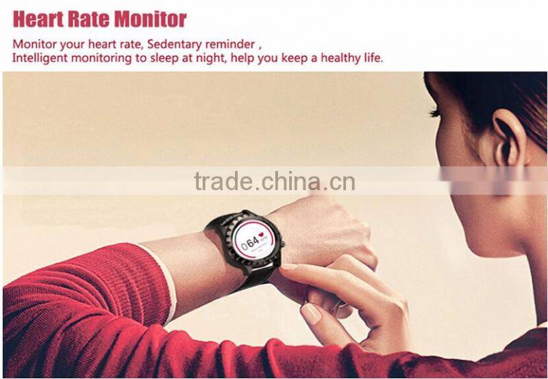 S2 metal heart rate smart watch t2