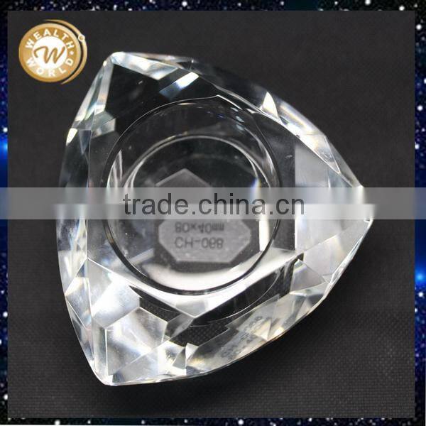 Top level hot-sale crystal light candle holders