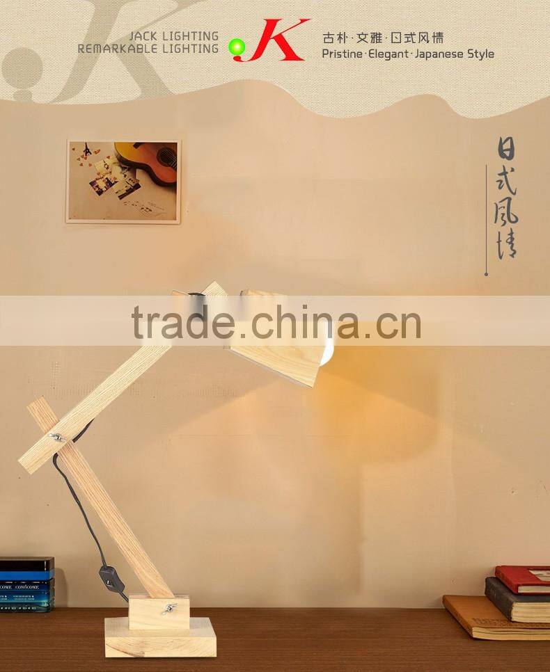 2016 LED Wood table Light JK-879-11 Antique table lamp portable laptop cushion tray table with led light
