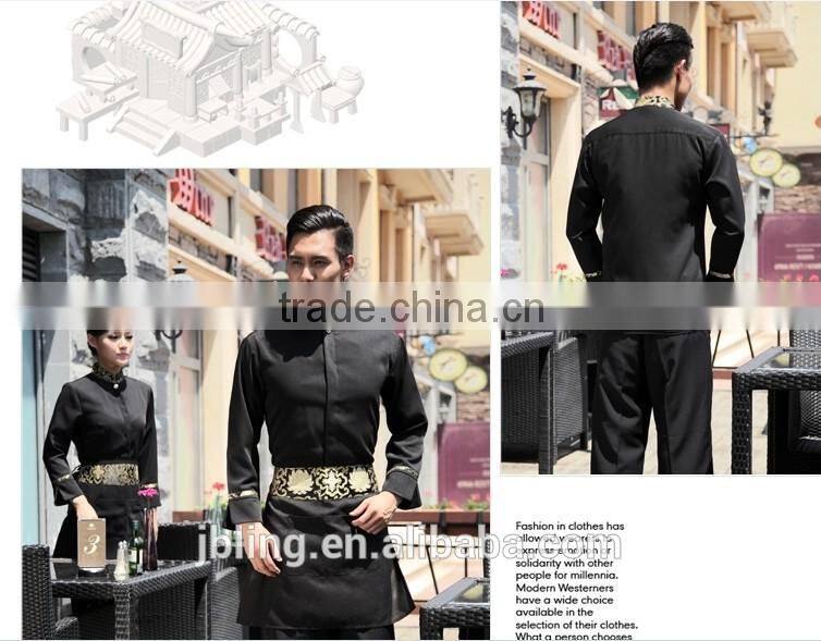 custom high quality hotel uniform