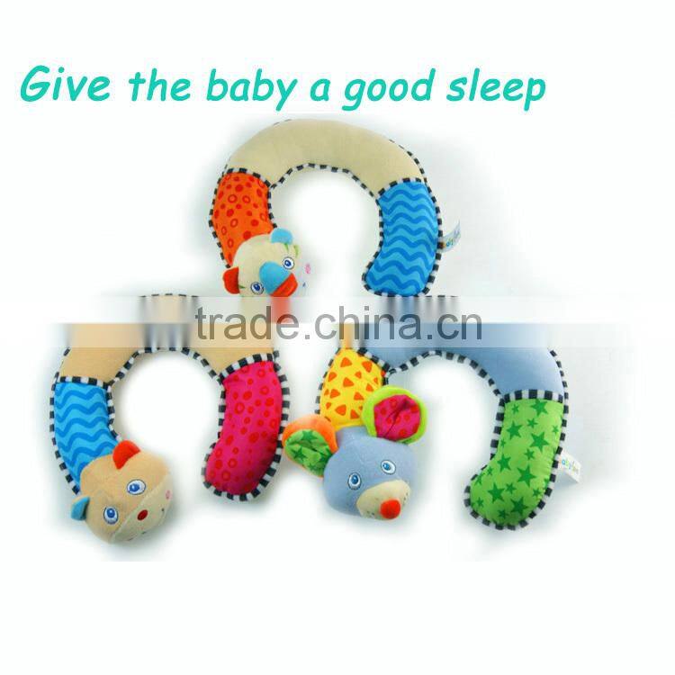 Hot sell cute design baby pillow for newborn baby