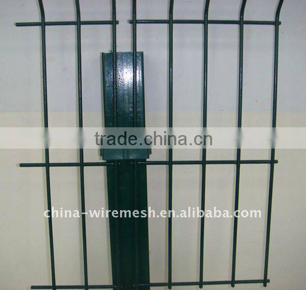 White PVC coated Fence Panels and Post