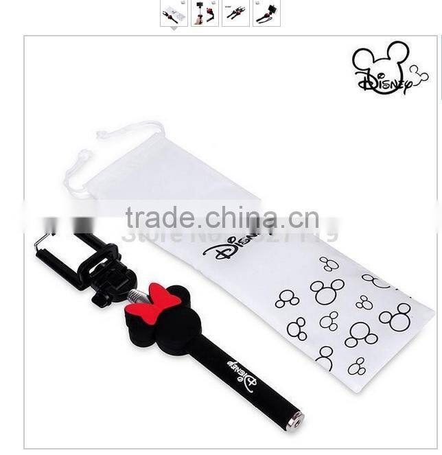 Z07-9 2015 new products micky monopod ,selfie stick