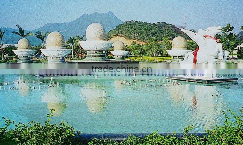 marble rolling ball water fountain