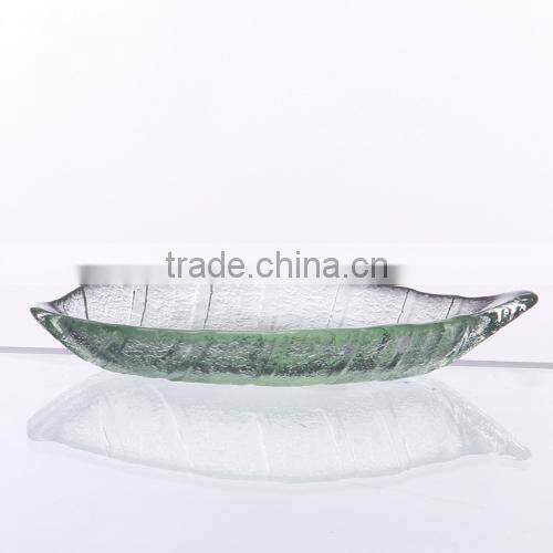 Purple Color Small glass butter dish