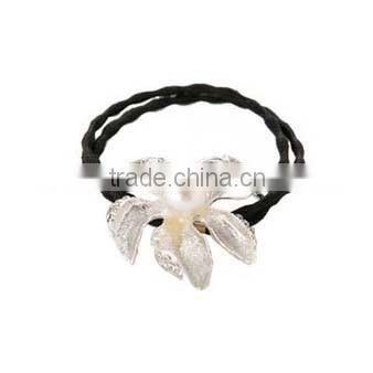 2016 Girl Solid Hairbow Handmade Bows With Elastic Band Windmill Hair Accessories