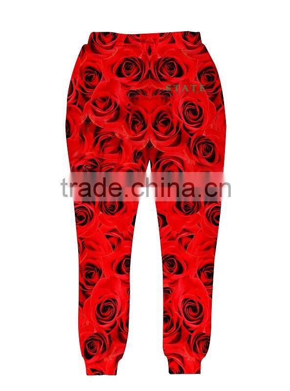 High Quality Slim Fit Basic Jogger Pants For Both category,OEM Wholesale Cotton Polyester Full Length Slim Fit Sublimatio Jogger