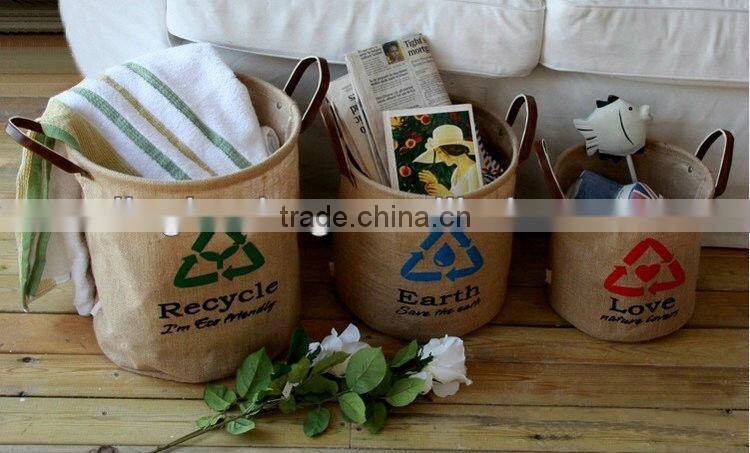 Reusable jute fruit storage bag