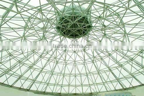 Steel roof structure sport hall construction