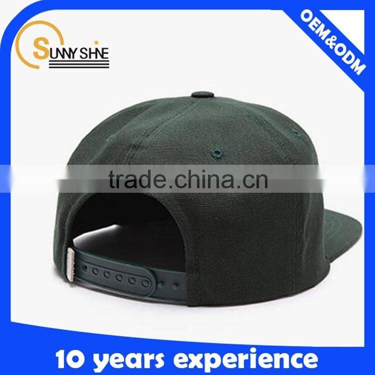 Blank short brim snapback plain hats wholesale