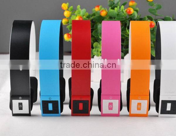 Headband Handfree Bluetooth Stereo Headphone with customized logo
