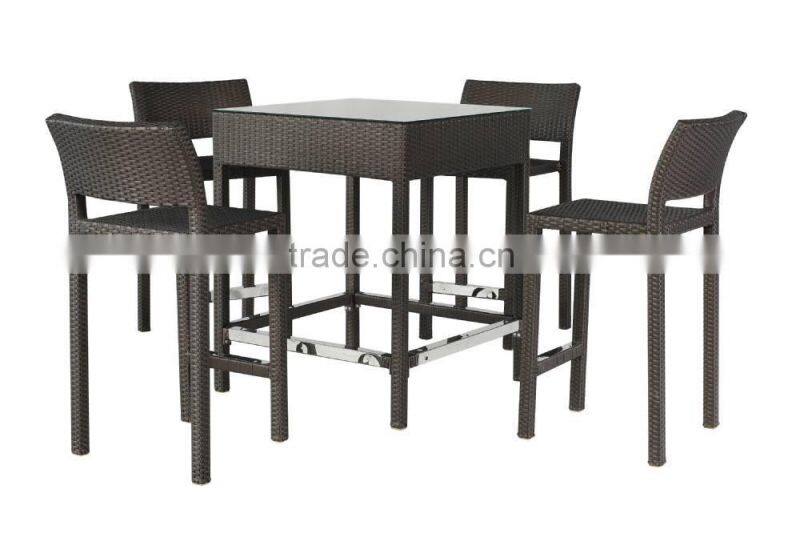 KAL038 garden furniture rattan bar set