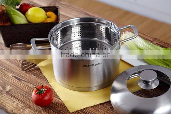 2 Tier steamer pots with combined lid