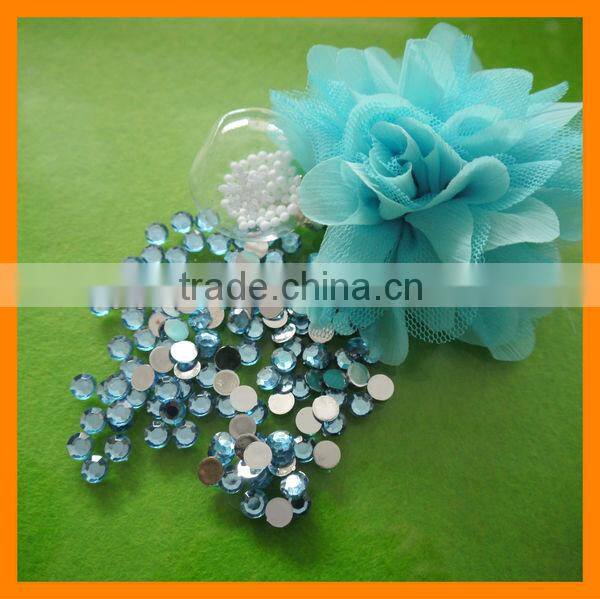 Wholesale Round Flat Back Gemstones For DIY Decoration