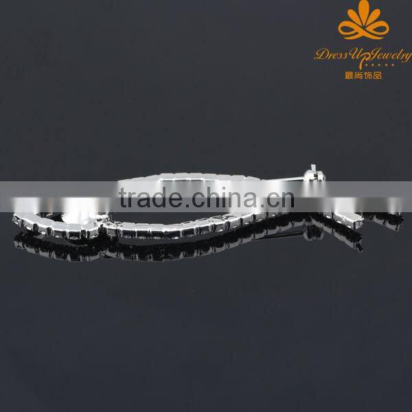 Diamond fish brooch for promotion,rhinestone brooch pin