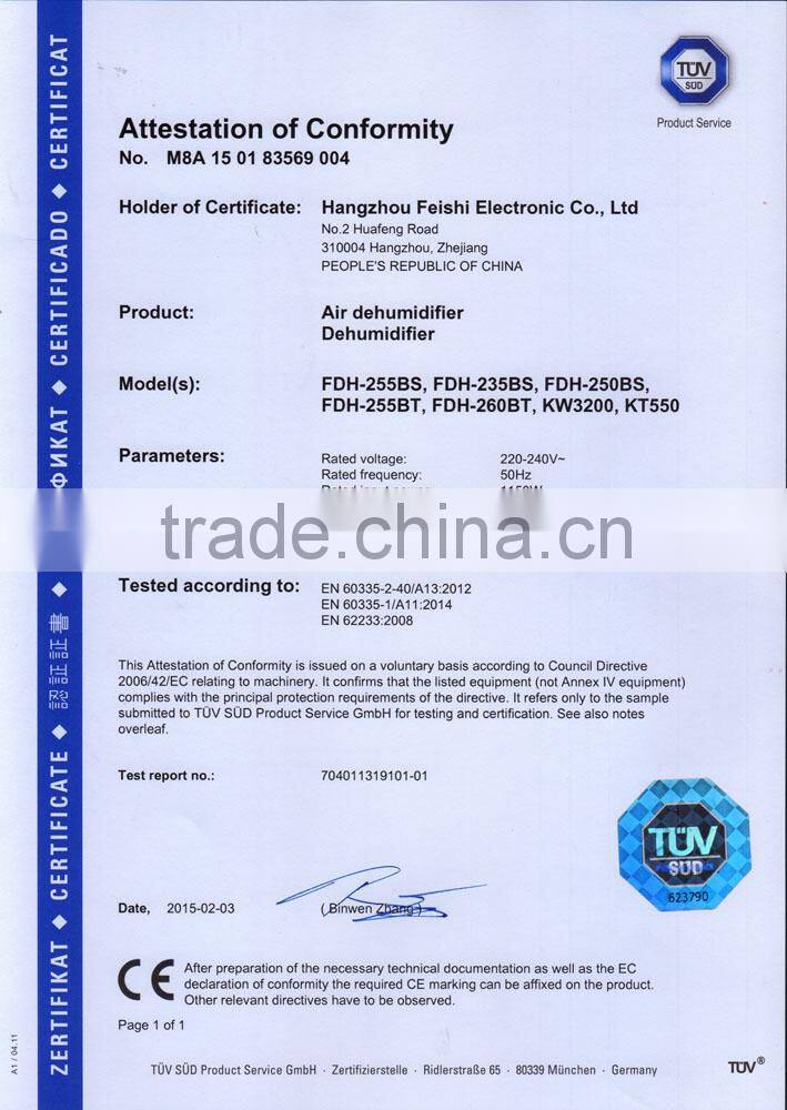 Popular dry air bautrockner dehumidifiers with the timer and counter.