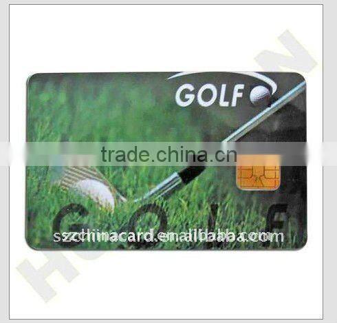 SLE4442 contact smart ID card