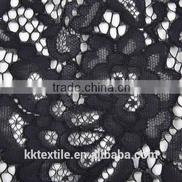 2014 New Fashion 40% Cotton 40% Nylon 20% Rylon french lace fabric #12110