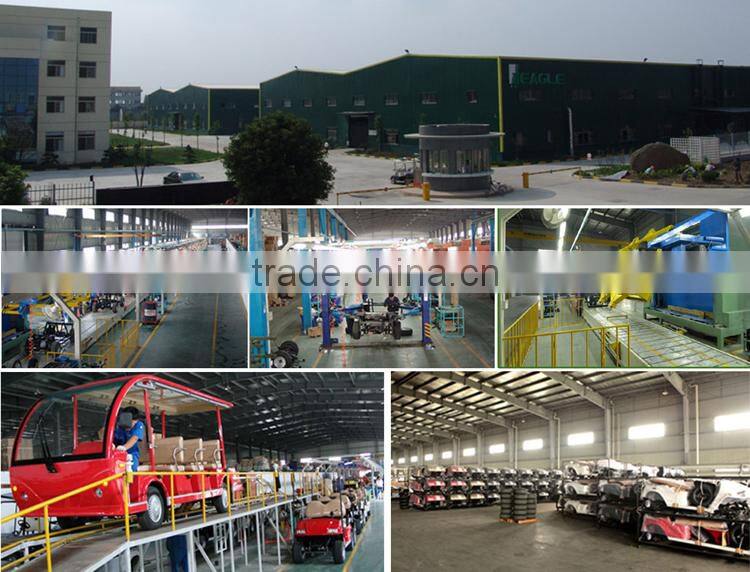 Electric shuttle bus with trailer, 29 persons, CE approved