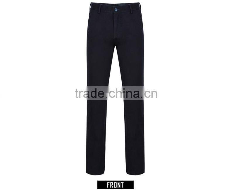 men's Straight trousers business pants warm woolen pants for business man