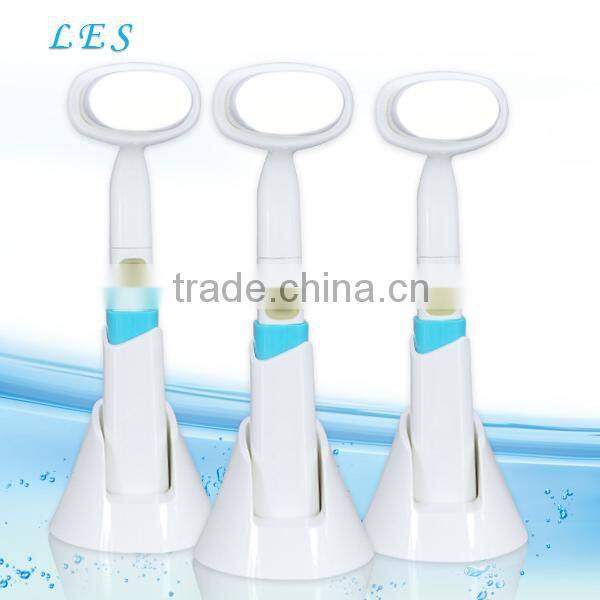 electronic facial brush with 20000rpm sonic vibration soft brush