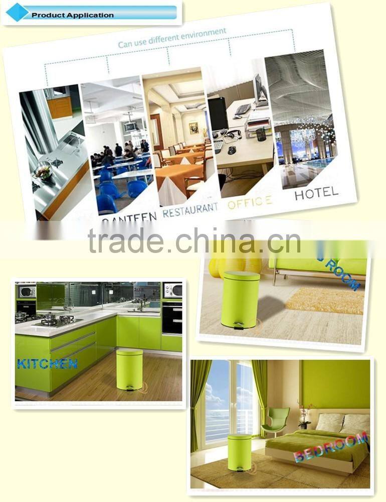 dust bin with cartoon printing