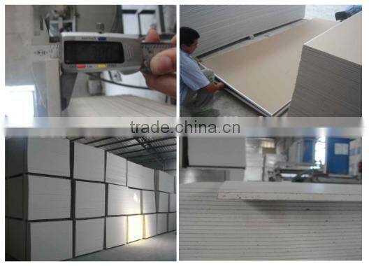 Best prices 12MM gypsum board with high quality
