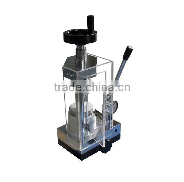 CYJ-12 Manunal operation Laboratory Hydraulic Press with Hydraulic pressure