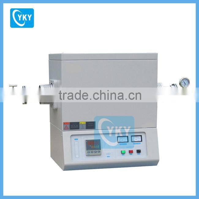 high temperature purity corundum tube furnace/enclosed tube furnace for lab