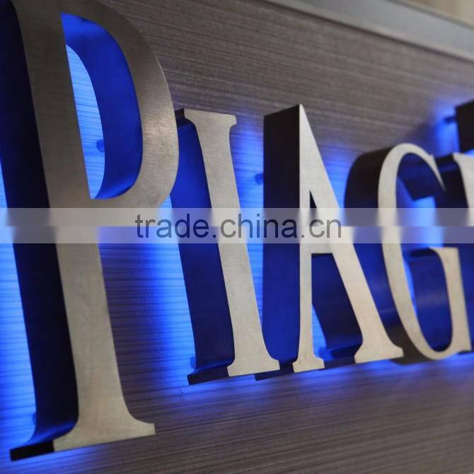 UL CE ROHs approval standing decorative led big diy letter channel letters,2016 hot channel advertising channel letter