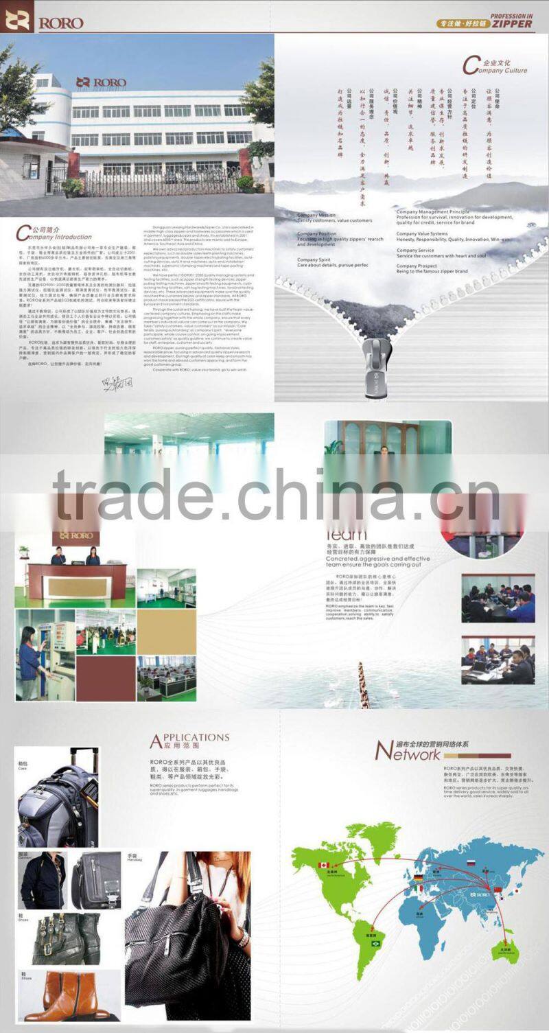 RORO high quality European auto lock zipper slider for garment on sale