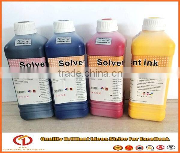 Outdoor Printing solvent ink for Konica 14PL