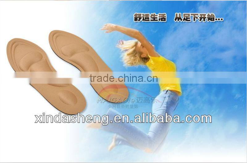 Full leght memory massage insole
