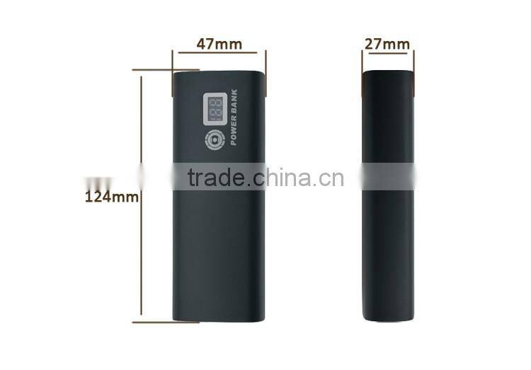 2016 Newest 10400mah li-polymer battery aluminium mobile power bank with stand support quickly charging for smartphone