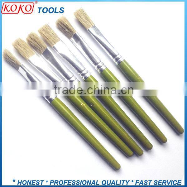 artist plastic bottle packing natural hair makeup brush set