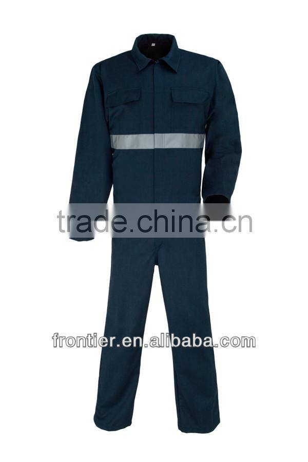 FR coverall workwear with reflective tape