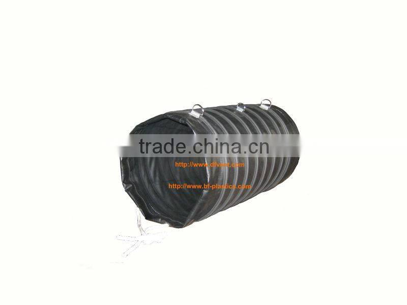 Anti-static flex coal mining duct