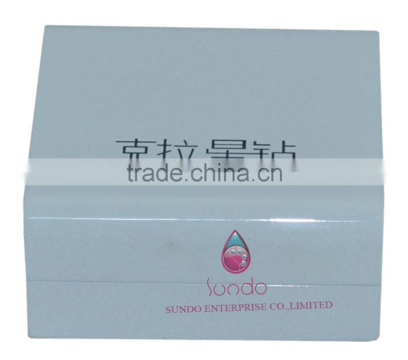 luxury white earring gift box