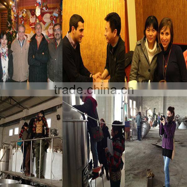 Stainless steel mash tun brew kettle