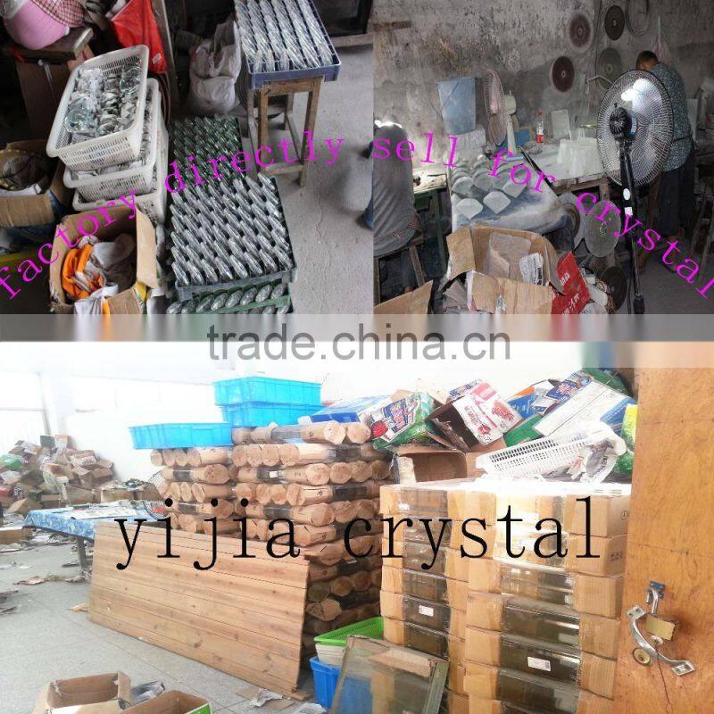 Factory directly sale Wedding favor k9 Nature crystal rose flower for the wedding gifts